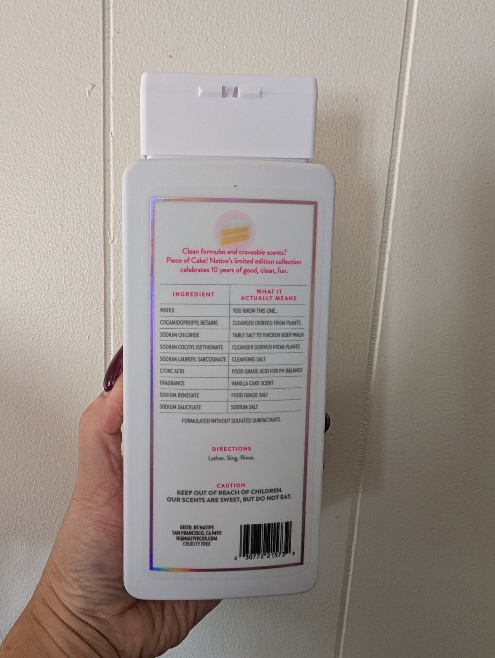 Native Body Wash, NEW! - Picture 3 of 4